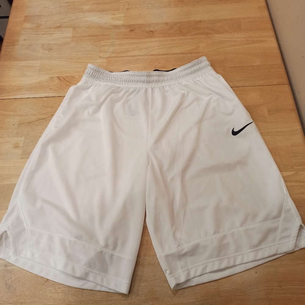 Nike Dri-fit White Athletic Shorts Size XL
